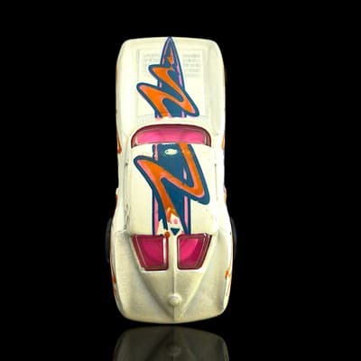 Hot Wheels Vintage Kool-Aid Promo, Split Window '63 White BW Malaysia 1991 - Thumbnail 6