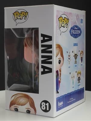 Funko Pop! Disney Frozen Anna #81 Vinyl Figure Vaulted 2014 **some box damage** - Thumbnail 7