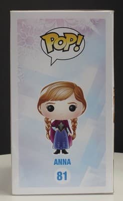 Funko Pop! Disney Frozen Anna #81 Vinyl Figure Vaulted 2014 **some box damage** - Thumbnail 3