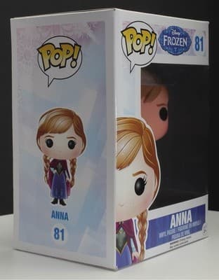 Funko Pop! Disney Frozen Anna #81 Vinyl Figure Vaulted 2014 **some box damage** - Thumbnail 2