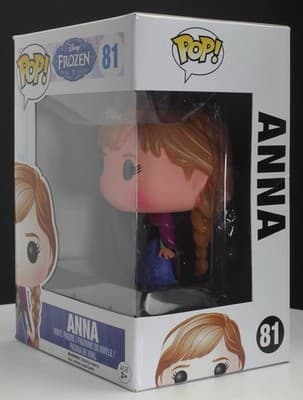 Funko Pop! Disney Frozen Anna #81 Vinyl Figure Vaulted 2014 **some box damage** - Thumbnail 9