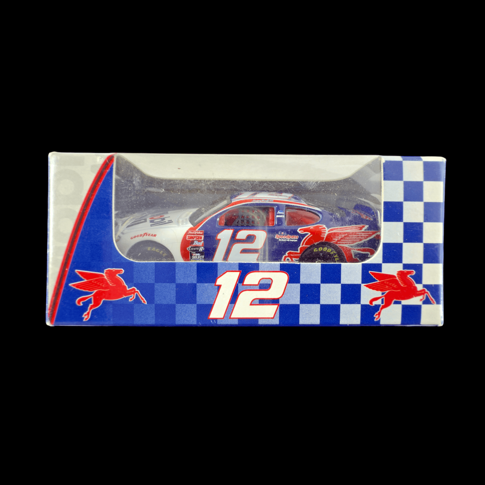 NASCAR #12 Jeremy Mayfield Mobil 1 Ford Taurus Diecast Hot Wheel