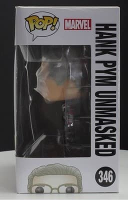 Funko Pop Marvel Ant-Man Hank Pym Unmasked 346 ***Some Box damaged*** - Thumbnail 7