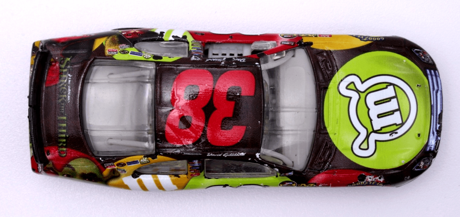 NASCAR ~ 2007 DAVID GILLILAND #38 M&M's Shrek ~ 1:64 Diecast - Thumbnail 9