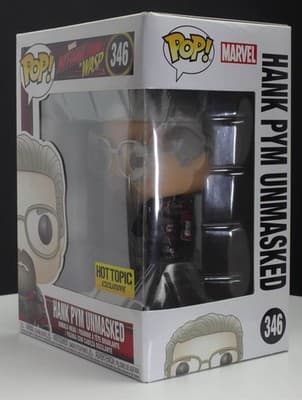 Funko Pop Marvel Ant-Man Hank Pym Unmasked 346 ***Some Box damaged*** - Thumbnail 8