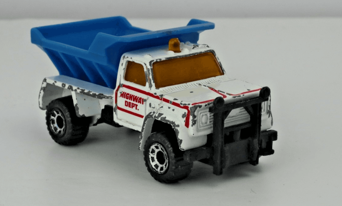 MATCHBOX ~ Vintage 1990 HIGHWAY MAINTENANCE TRUCK ~ Diecast 1:83