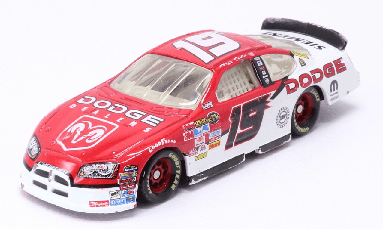 VINTAGE NASCAR ~ ELLIOTT SADLER #19 ~ Dodge Dealers 2007 DODGE CHARGER 1/64 - Thumbnail 2