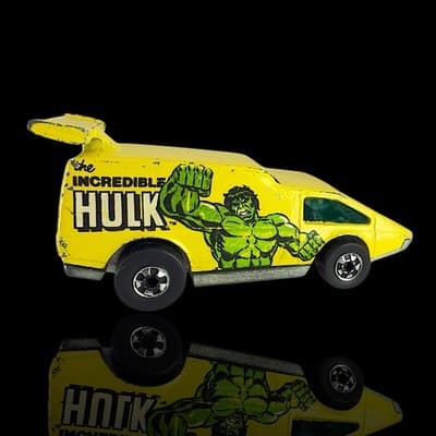 Hot Wheels 1976 Blackwall Spoiler Sport Incredible Hulk The Heroes Minty Fresh