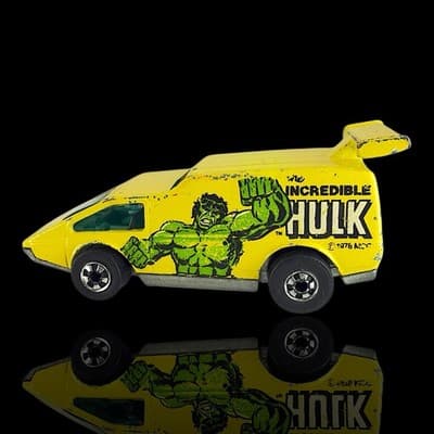 Hot Wheels 1976 Blackwall Spoiler Sport Incredible Hulk The Heroes Minty Fresh - Thumbnail 2