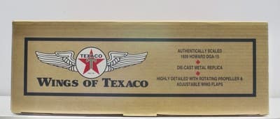 2007 ERTL WINGS OF TEXACO 1939 HOWARD DGA-15 TEXACO #T-49 DIE CAST-NEW - Thumbnail 19