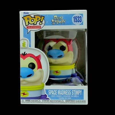 Funko Pop TV Ren & Stimpy Space Madness Stimpy #1533 Nick