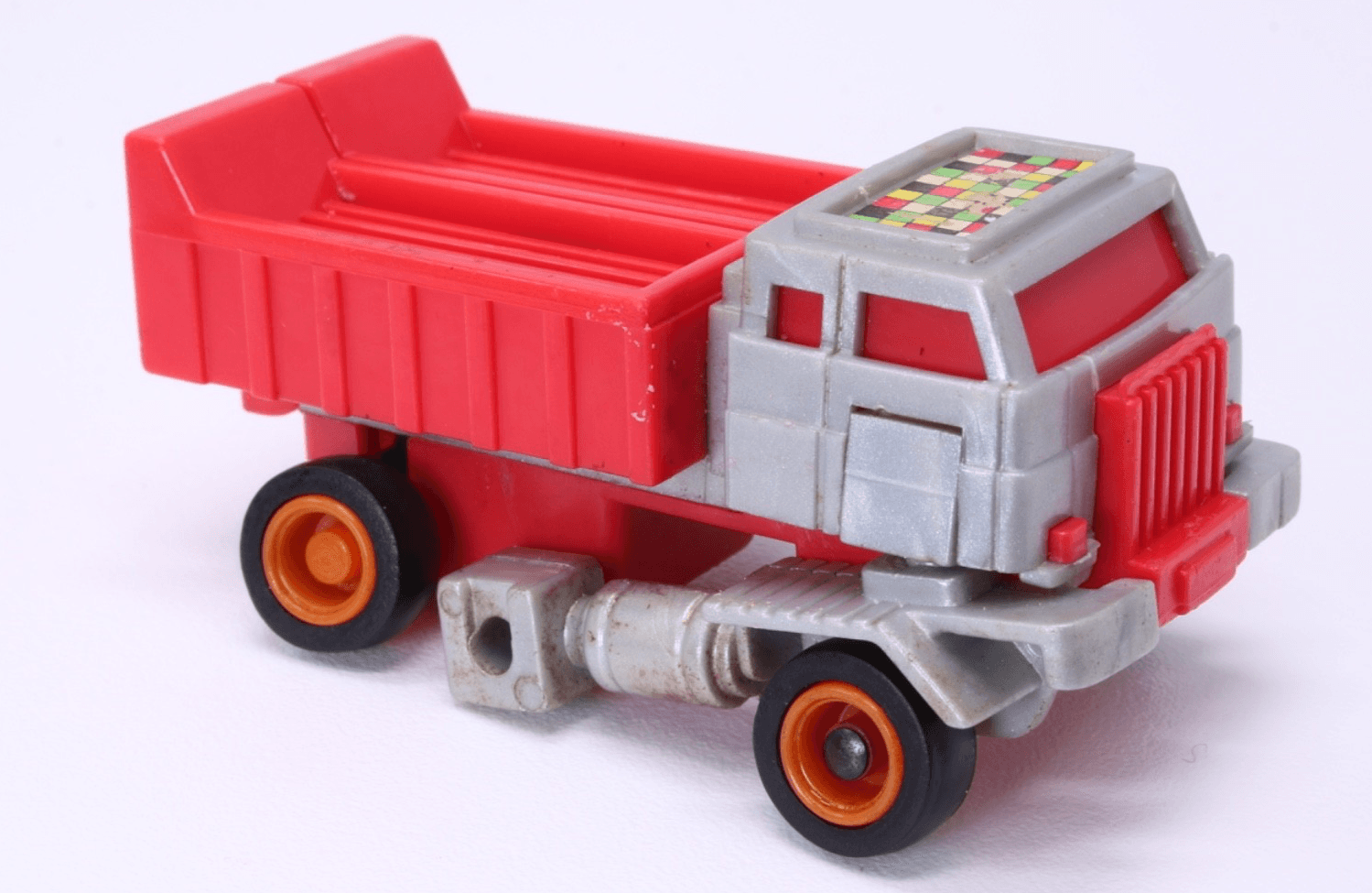 1984 ROBOTRON DUMP TRUCK ~ LOADTRON / BUDDY L~ Red Dump Truck ~ Motorized Robot