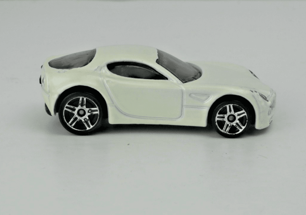 Hot Wheels ~ 2021 ALFA ROMEO 8C COMPETIZIONE ~ White 1:64 Diecast Car - Thumbnail 3
