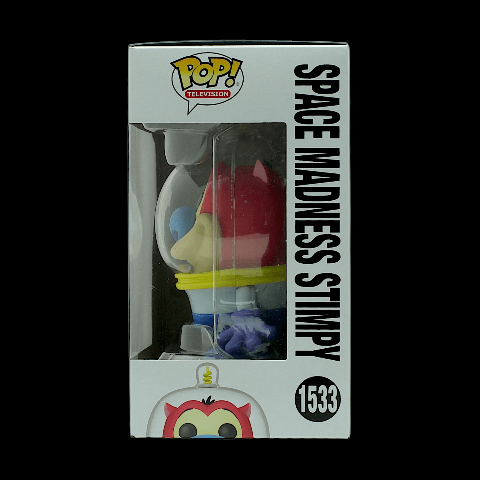 Funko Pop TV Ren & Stimpy Space Madness Stimpy #1533 Nick - Thumbnail 4