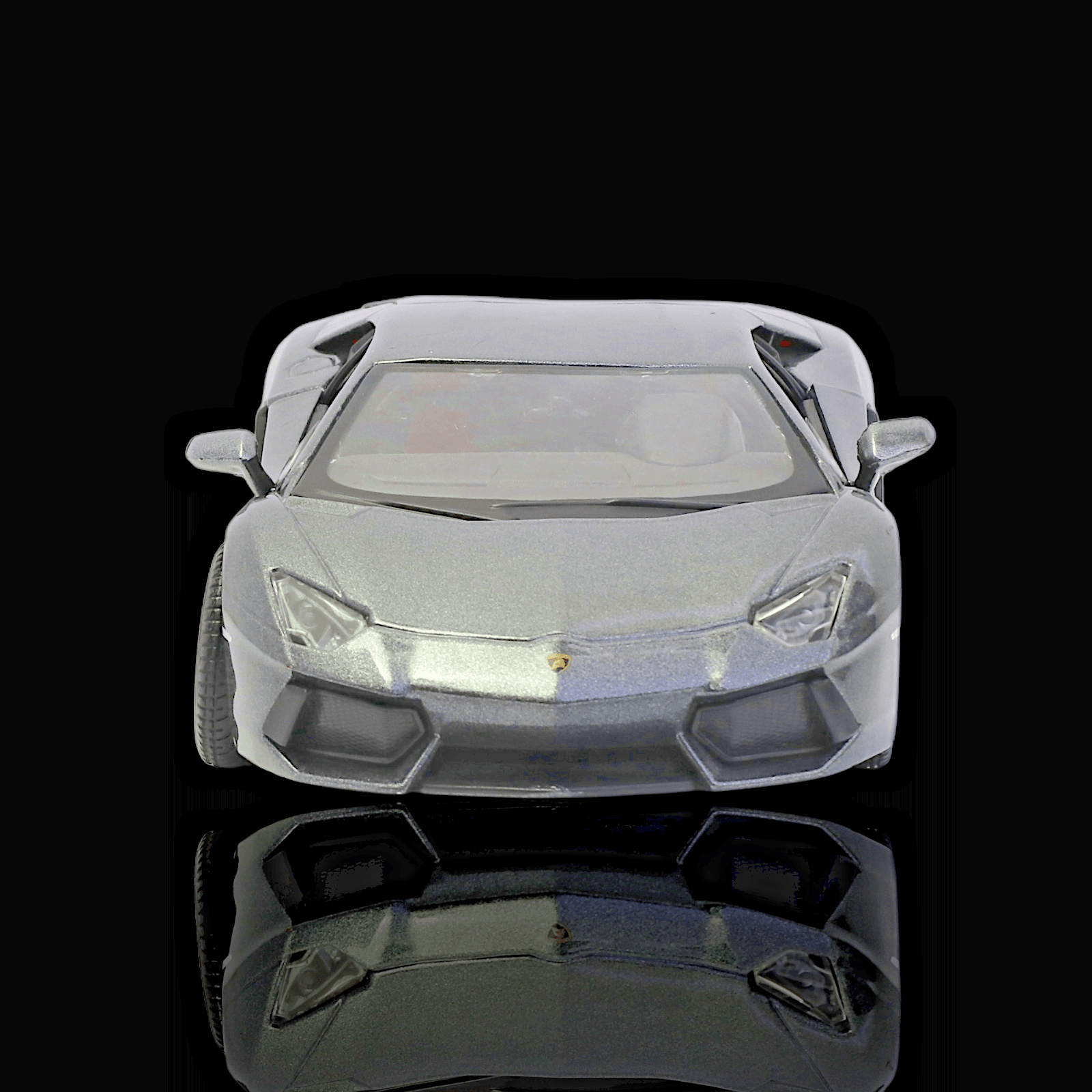 Maisto LAMBORGHINI AVENTADOR LP 700-4 ~ 1/24 Diecast Model Car Gray - Thumbnail 9