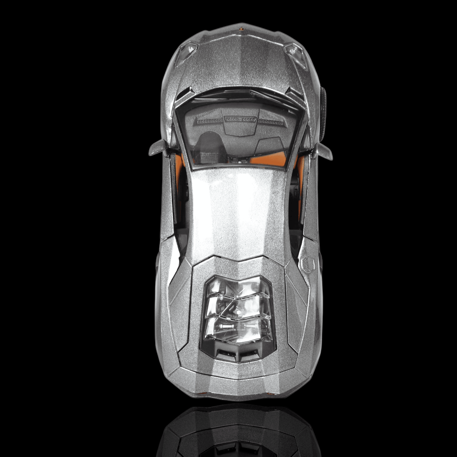 Maisto LAMBORGHINI AVENTADOR LP 700-4 ~ 1/24 Diecast Model Car Gray - Thumbnail 3