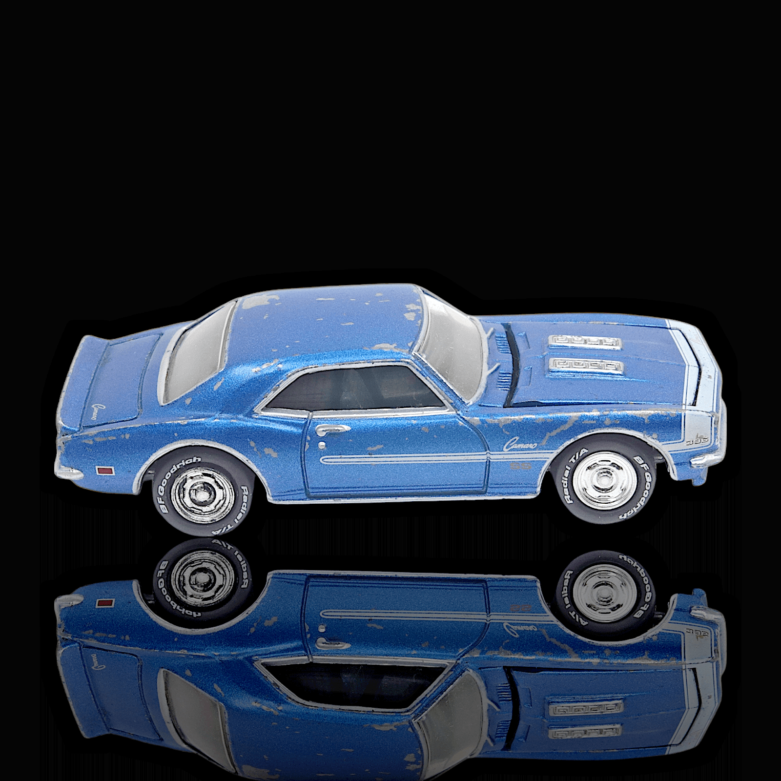 Johnny Lightning 1968 CAMARO RS/SS ~ Blue ~ 1:64 Diecast Muscle Car
