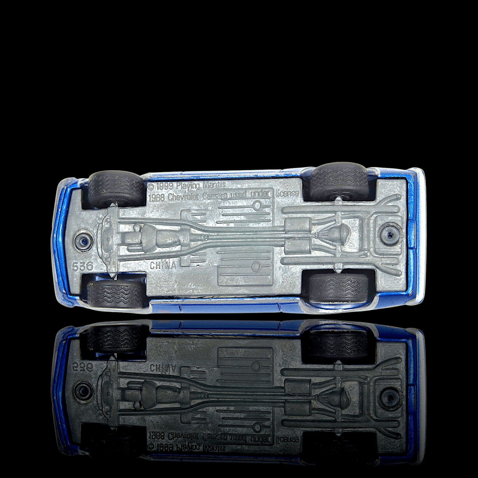 Johnny Lightning 1968 CAMARO RS/SS ~ Blue ~ 1:64 Diecast Muscle Car - Thumbnail 7