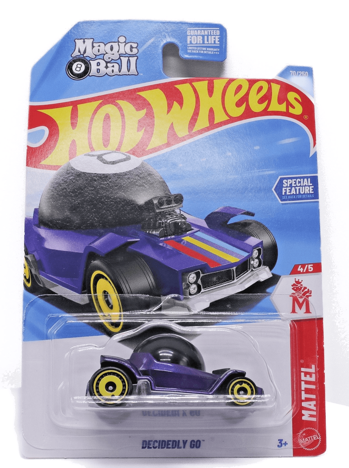 2025 Hot Wheels Experimotors ~ DECIDEDLY Go / MAGIC 8 BALL (7/10) ~ 188/250