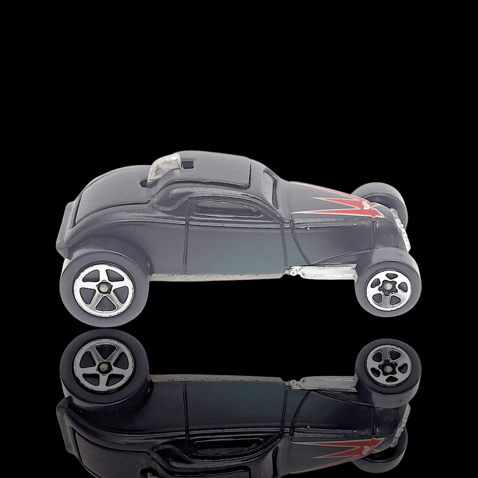Hot Wheels 2001 ~ SOOO FAST ~ Collector # 182/240 ~ Flat Black