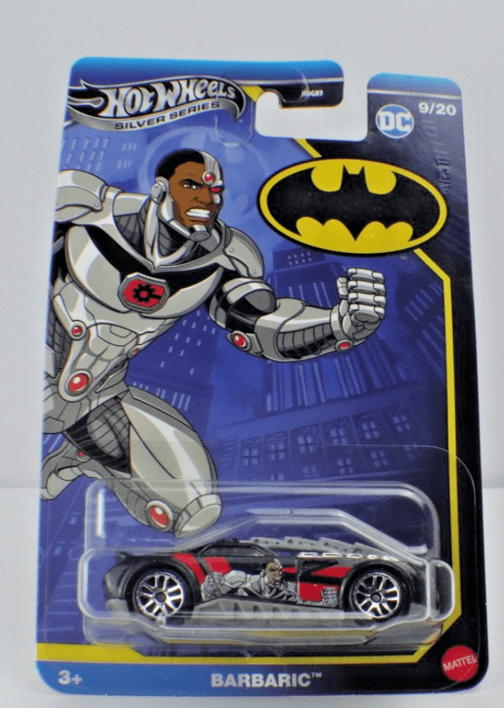 Hot Wheels ~ BARBARIC "CYBORG" ~ 2025 Batman Silver Series ~ 9/20 Diecast 1:64