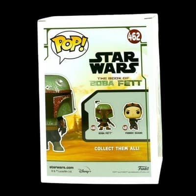 Funko Pop Star Wars Boba Fett Red Chrome #462 Target Con 2022 Figure - Thumbnail 4