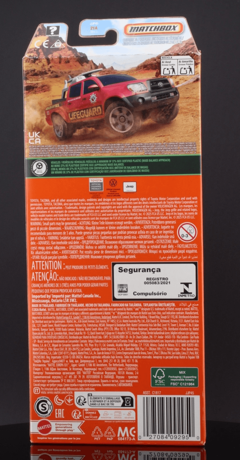 NEW 2026 Matchbox BEACH PATROL 5-Pack ~ Diecast Toy Cars Set 1/64 - Thumbnail 2