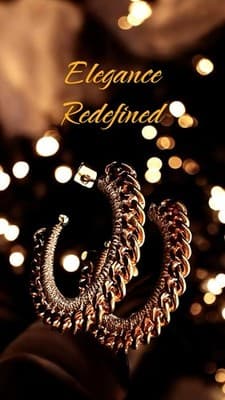 Palmerro Dazzling Hoop Earrings