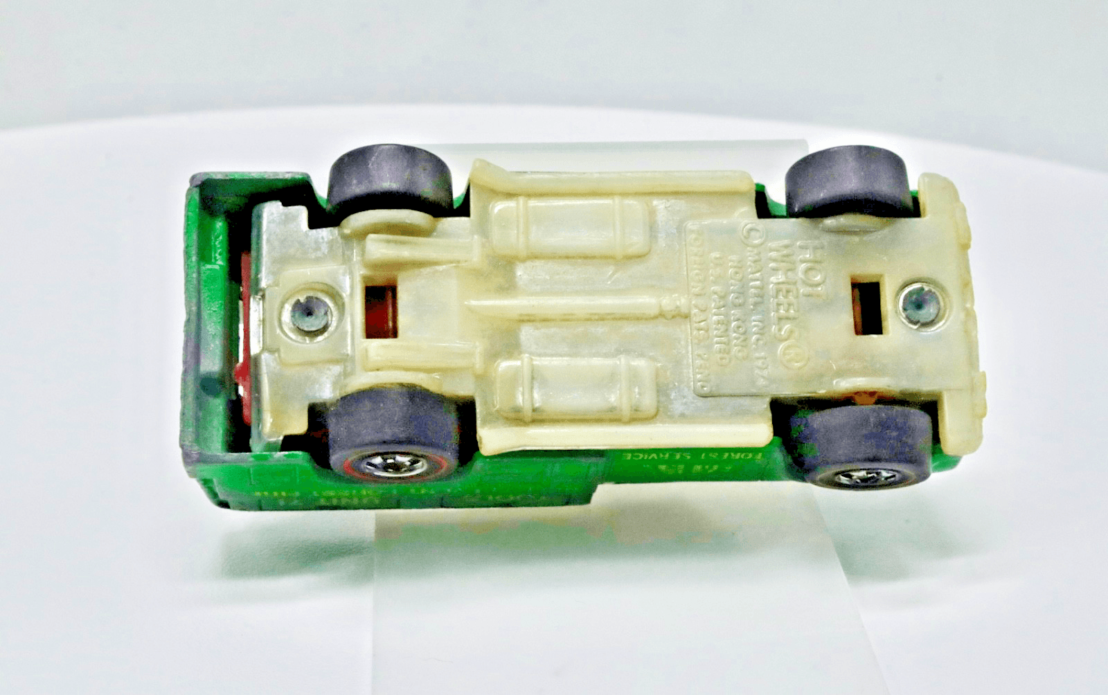 HOT WHEELS RED LINE FOREST SERVICE TRUCK GREEN - Thumbnail 11
