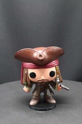 Funko Pop Disney Pirates Captain Jack Sparrow #48 in stand - OOB *box damaged*