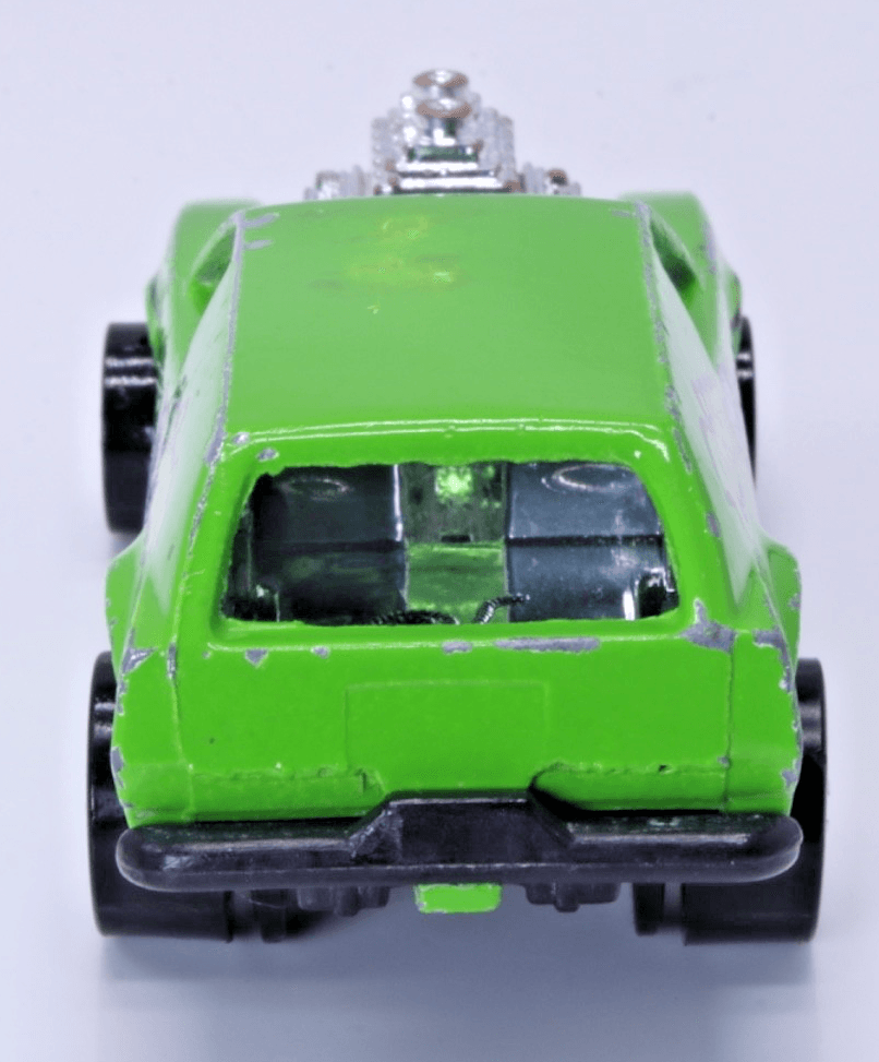 Vintage Hot Wheels Blackwall ~ 1975 POISON PINTO ~ Green Flying Colors HK - Thumbnail 7