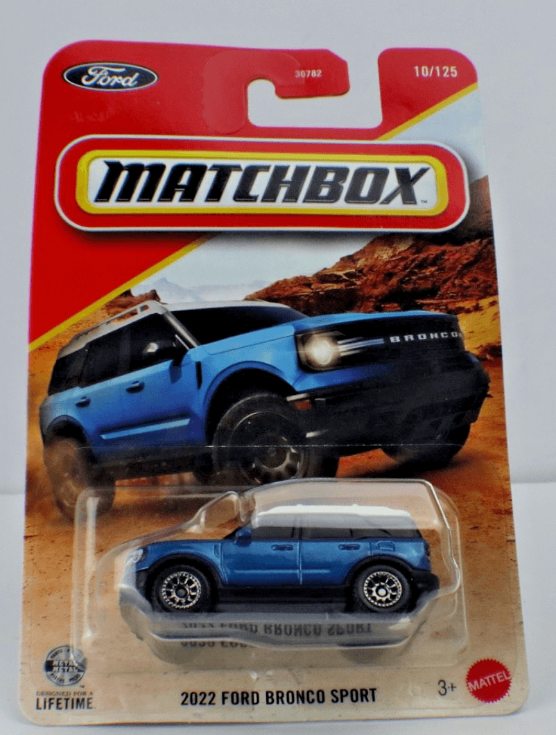 Matchbox ~ 2022 FORD BRONCO SPORT ~ 2026 Mainline Series 10/125 ~ 1:64 Diecast