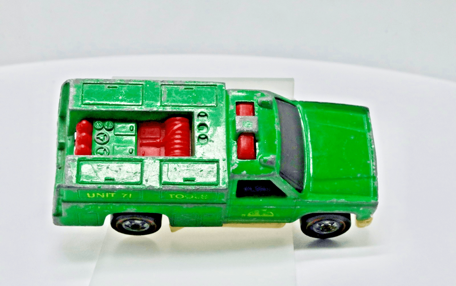 HOT WHEELS RED LINE FOREST SERVICE TRUCK GREEN - Thumbnail 10