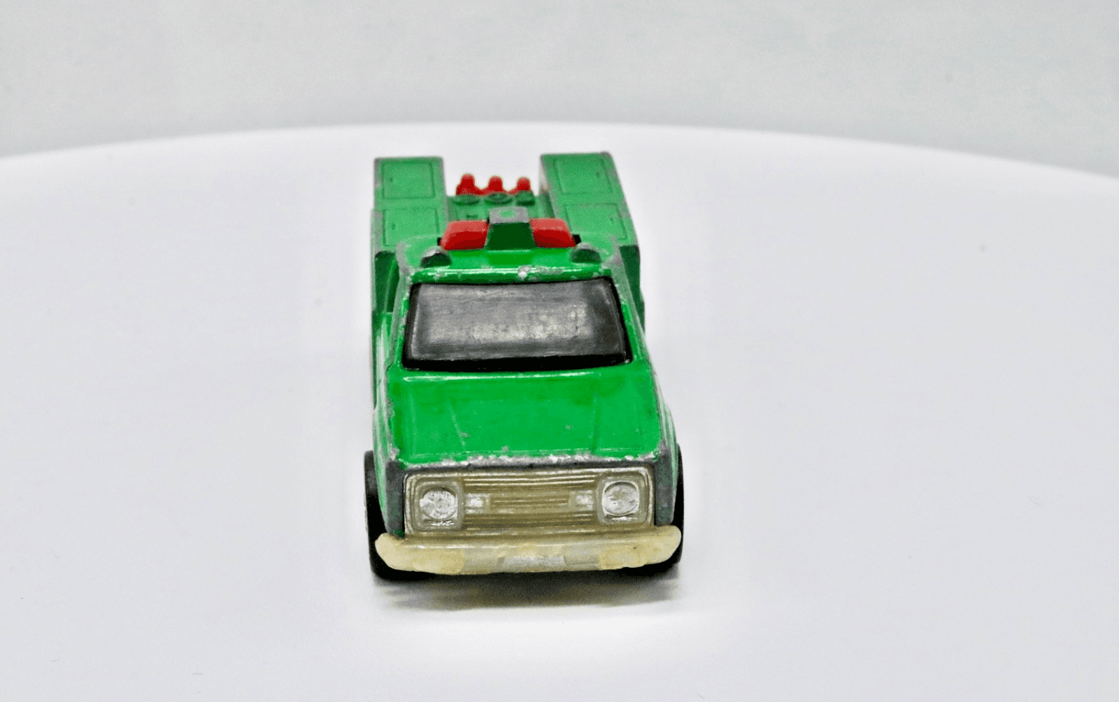 HOT WHEELS RED LINE FOREST SERVICE TRUCK GREEN - Thumbnail 4