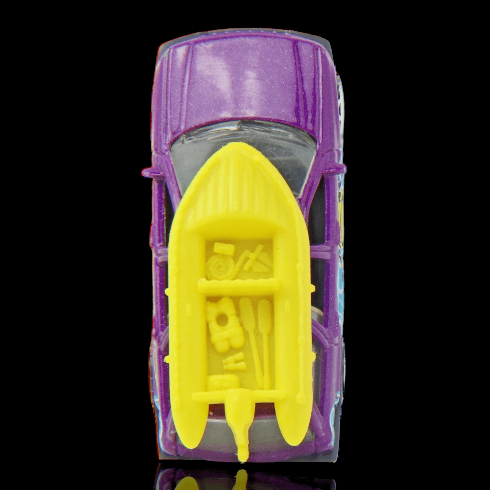 Matchbox 1999 JEEP GRAND CHEROKEE ~ 1:64 Purple Yellow Boat Surf Decals Diecast - Thumbnail 5