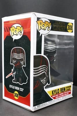 Funko Pop! Star Wars Kylo Ren #308 **Damaged Box*** - Thumbnail 3