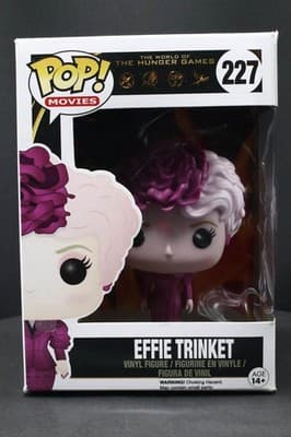 Funko Pop Effie Trinket #227 Vinyl Figure on stand OOB - Thumbnail 7