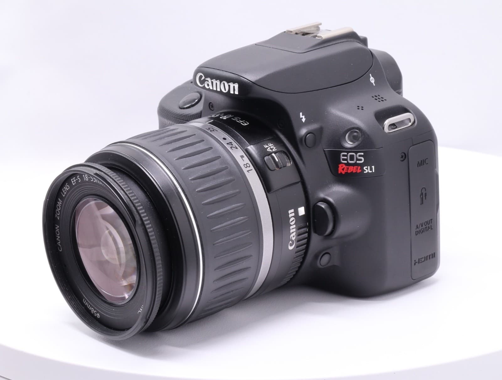 CANON EOS REBEL SL1 WITH LENS - DS126441 Digital SLR