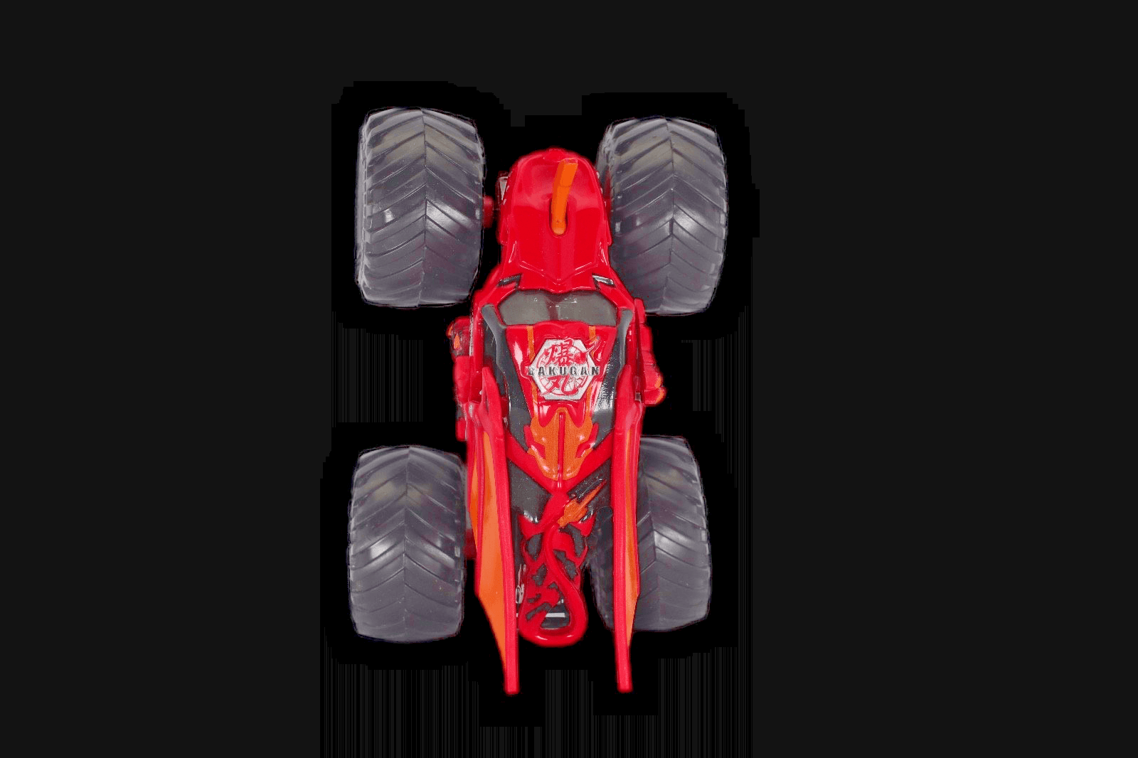 Spin Master Monster Jam Bakugan DRAGONOID ~ Red Truck ~ 1:64 ~ Diecast Toy - Thumbnail 3