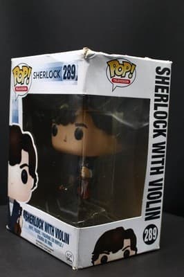 Funko POP TV Sherlock Holmes Violin #289 Figure *Damaged Box* - Thumbnail 10