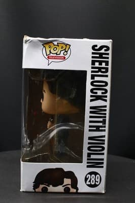 Funko POP TV Sherlock Holmes Violin #289 Figure *Damaged Box* - Thumbnail 9
