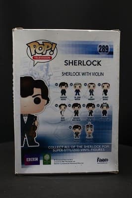 Funko POP TV Sherlock Holmes Violin #289 Figure *Damaged Box* - Thumbnail 7