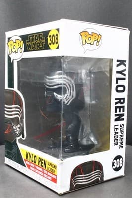 Funko Pop! Star Wars Kylo Ren #308 **Damaged Box*** - Thumbnail 9