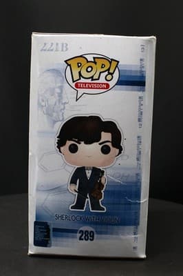 Funko POP TV Sherlock Holmes Violin #289 Figure *Damaged Box* - Thumbnail 4