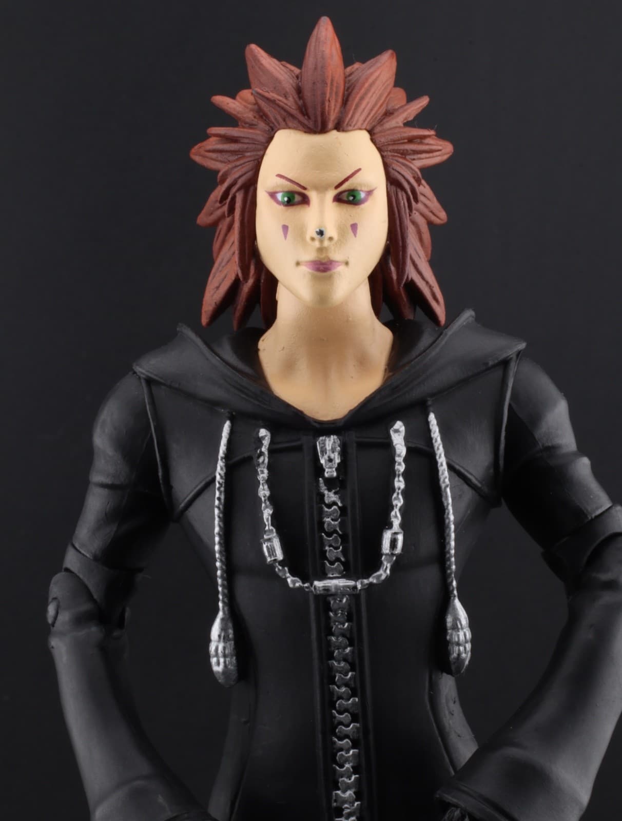 Disney Kingdom Hearts Axel Diamond Select Action Figure 7” no accessories