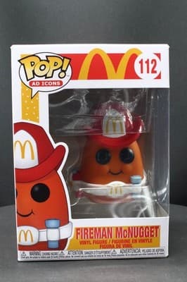 Funko Pop! Ad Icons McDonald's Fireman McNugget #112 Vinyl Figure