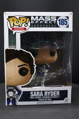 Funko Pop Games Mass Effect Andromeda Sara Ryder 185 Vinyl *Box Damage*
