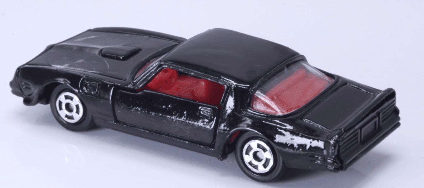 VINTAGE ~ Zee Toys ~ PONTIAC FIREBIRD TRANS AM ~ 1/64 Black Made in Hong Kong - Thumbnail 6