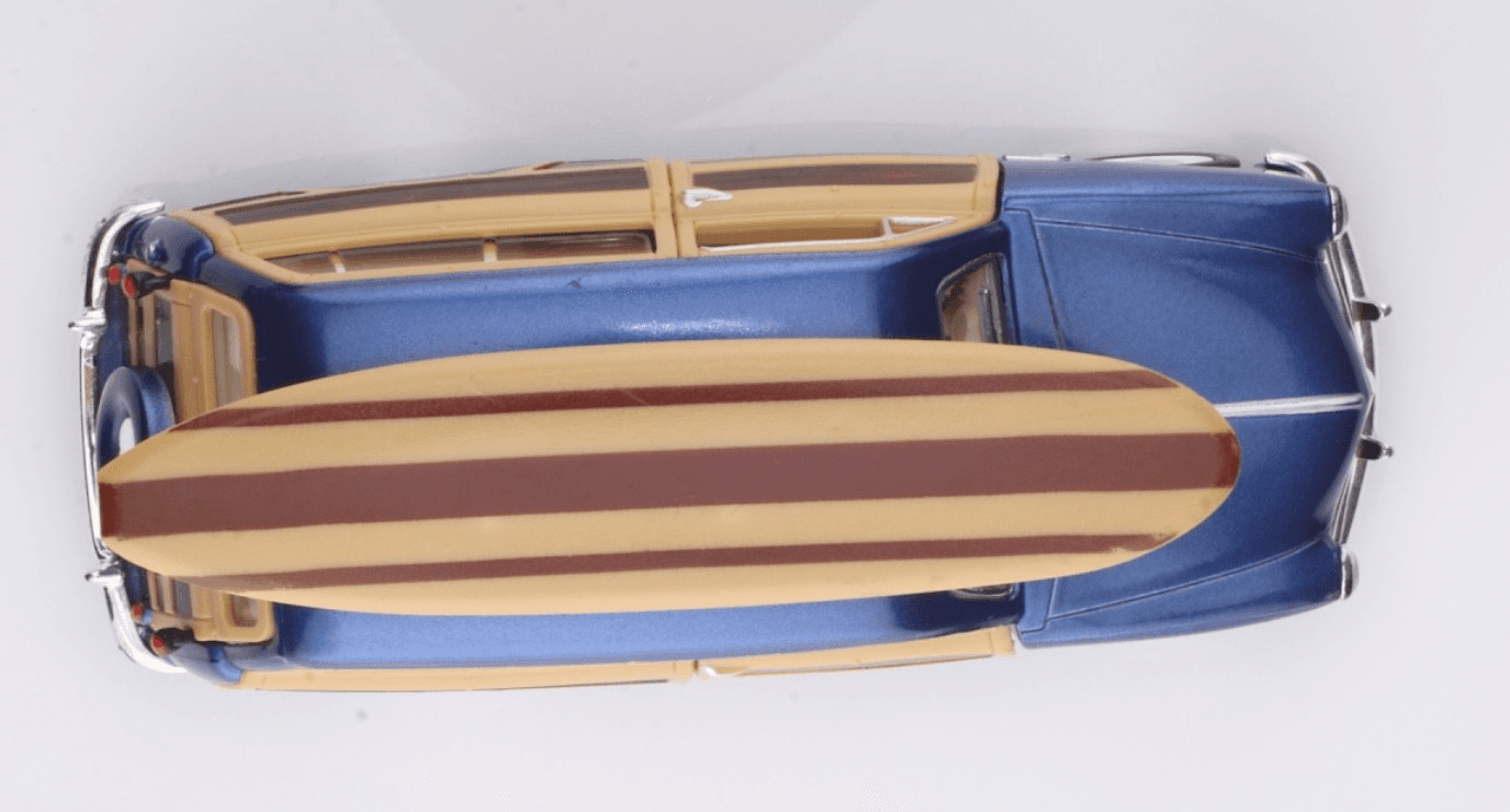 Kinsmart ~ 1949 FORD WOODY WAGON ~ Pull-Back 1/40 Diecast - Thumbnail 13