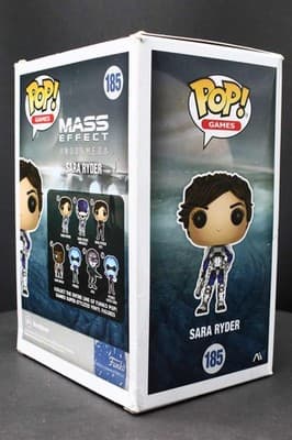 Funko Pop Games Mass Effect Andromeda Sara Ryder 185 Vinyl *Box Damage* - Thumbnail 4